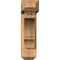 Ekena Millwork Balboa Craftsman Smooth Bracket w/ Offset Brace, Western Red Cedar, 5 1/2"W x 20"D x 20"H BKT0604X20X20BOA04SWR - alternate 3